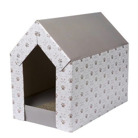 Adori Kattenhuis met krab-bed 40x25x36 cm Adori Kattenhuis met krab-bed 40x25x36 cm