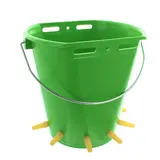 Speenemmer Lam Kunststof 6-speens (Bruin Latex)