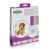 Petsafe Dierenluik 715 original S Wit|Transparant 24,2x20 cm