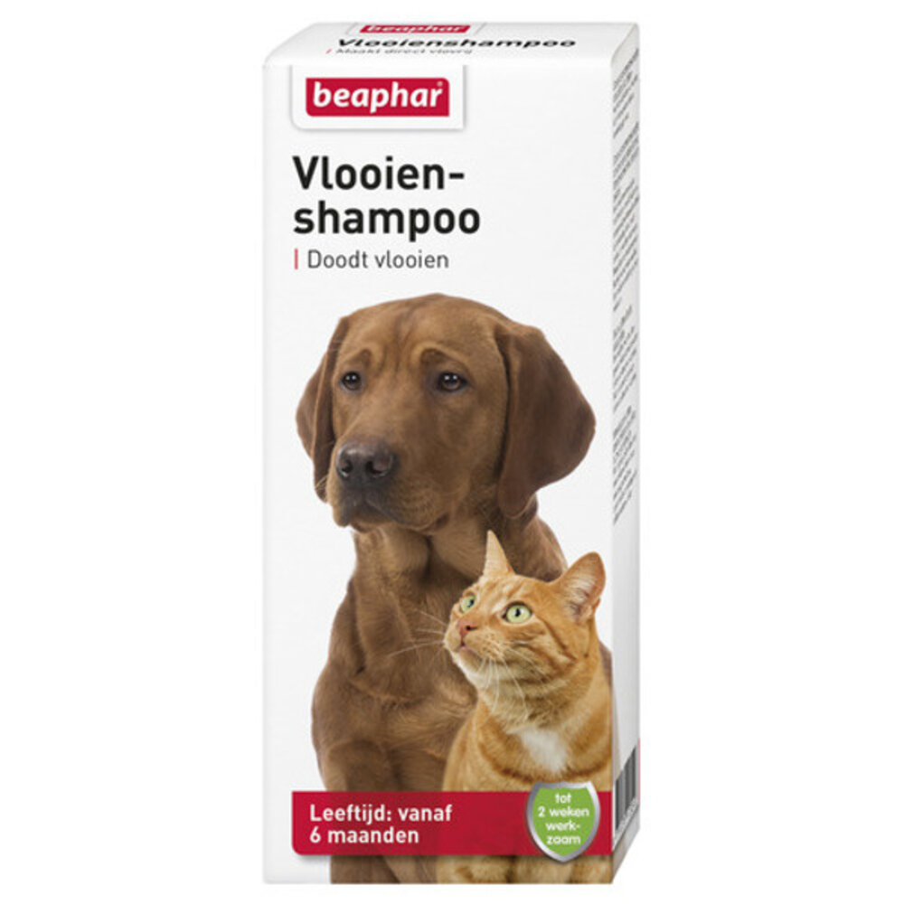 Beaphar Vlooienshampoo Hond en Kat 200 ml Beaphar Vlooienshampoo Hond en Kat 200 ml