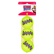 KONG Air squeaker ball m a 3 Geel Medium Ø6 cm KONG Air squeaker ball m a 3 Geel Medium Ø6 cm