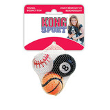KONG Speeltje sport ballen a 3 3 stuks Assorti Small