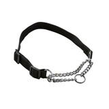 Adori Slipketting halsband nylon Zwart M/L