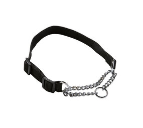 Adori Slipketting halsband nylon Zwart M/L Adori Slipketting halsband nylon Zwart M/L