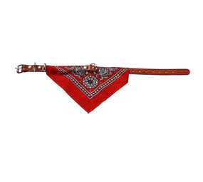 Adori Halsband met zakdoek xs/s Rood XS/S 30x1,2 cm Adori Halsband met zakdoek xs/s Rood XS/S 30x1,2 cm