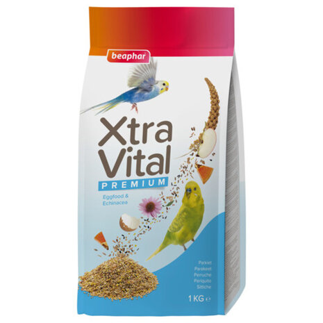 Xtra Vital parkietenvoer 1 kg Xtra Vital parkietenvoer 1 kg