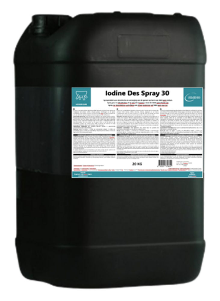 Amino Iodine des spray 30 20 KG