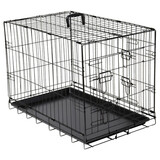 Adori Bench 2-deurs Zwart 76x48x54 cm