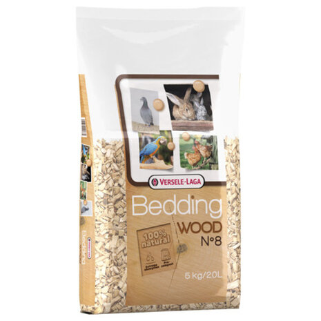 Versele-Laga Wood bedding beukenhout no. 8 - 5 kg