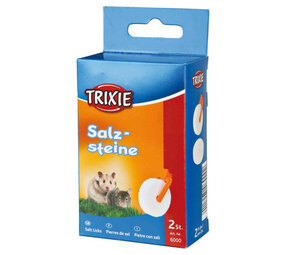 Trixie Zoutliksteen met houder 2x54 g Trixie Zoutliksteen met houder 2x54 g