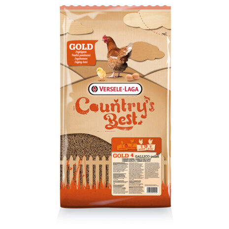 Versele-Laga Country's Be Gold 4 gallico pelletlegkorrel 5 kg Versele-Laga Country's Be Gold 4 gallico pelletlegkorrel 5 kg