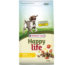 happy life Happy life Adult met Kip 3kg