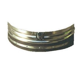 Middelwijk Mestschuif rond ZWAAR -60 cm- met canvasgummi