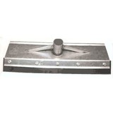 Middelwijk Mestschuif -RVS- met canvasgummi