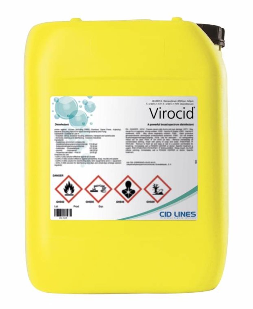 CID Lines Virocid Krachtig Ontsmettingsmiddel 10 Kg CID Lines Virocid Krachtig Ontsmettingsmiddel 10 Kg