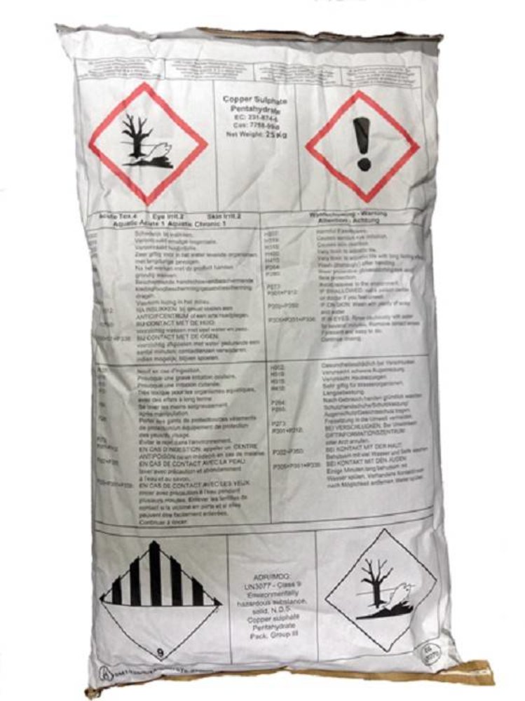 Brenntag Kopersulfaat 25 Kg Brenntag Kopersulfaat 25 Kg