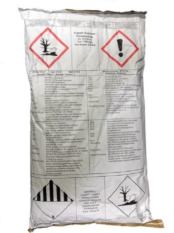 Brenntag Kopersulfaat 25 Kg Brenntag Kopersulfaat 25 Kg