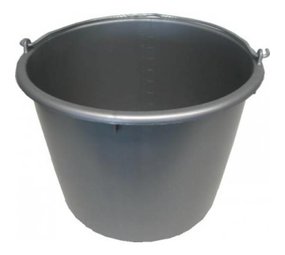 Gripline Emmer kunststof rond, grijs 20 L Gripline Emmer kunststof rond, grijs 20 L