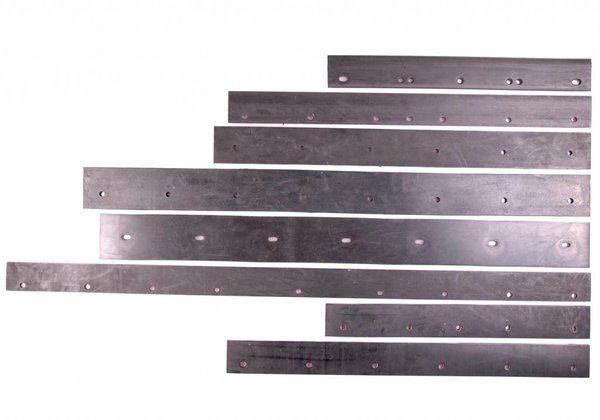 Mestschuifrubber met canvas + RVS buiten 40 cm Mestschuifrubber met canvas + RVS buiten 40 cm