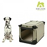 Maelson Maelson Soft Kennel - Hondenbench van zacht materiaal - Opvouwbare kennel met stevig stalen binnenframe - Beige/zwart - XXS t/m XXL Maelson Maelson Soft Kennel - Hondenbench van zacht materiaal - Opvouwbare kennel met stevig stalen binnenframe - Beige/zwart - XXS t/m XXL