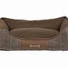 Scruffs Luxe Tweed Hondenmand met Chenille Voering - Scruffs Windsor - Grijs en Bruin - S/M/L/XL Scruffs Luxe Tweed Hondenmand met Chenille Voering - Scruffs Windsor - Grijs en Bruin - S/M/L/XL