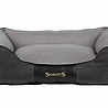 Scruffs Luxe Tweed Hondenmand met Chenille Voering - Scruffs Windsor - Grijs en Bruin - S/M/L/XL Scruffs Luxe Tweed Hondenmand met Chenille Voering - Scruffs Windsor - Grijs en Bruin - S/M/L/XL