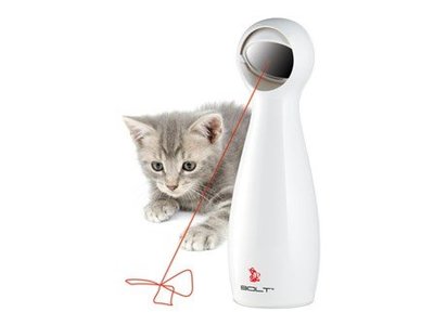 Interactief Kattenspeelgoed met Ronddraaiend Laserlampje - Schakelt Automatisch uit - Frolicat Bolt
