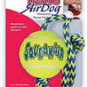 Kong Kong AirDog Squeakair - Tennisbal met pieper en touw - Ideaal voor apporteren met de hond Kong Kong AirDog Squeakair - Tennisbal met pieper en touw - Ideaal voor apporteren met de hond