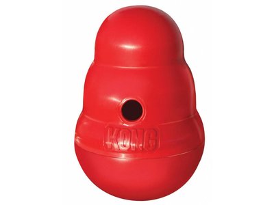 Kong Wobbler Hondenspeelgoed Rood