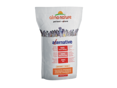 Almo Alternative Droogvoer voor Grotere Honden Kip & Rijst
