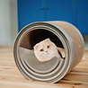 District 70 District 70 CAN - Kartonnen Krabmeubel voor Katten in vorm van Conservenblik - 36.5x40x38 cm District 70 District 70 CAN - Kartonnen Krabmeubel voor Katten in vorm van Conservenblik - 36.5x40x38 cm