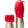 Kong Kong H2O drinkfles - RVS waterfles voor honden met afneembare drinkbak – Voor onderweg - Zwart, rood, oranje, groen, blauw, roze - 255 ml / 700 ml Kong Kong H2O drinkfles - RVS waterfles voor honden met afneembare drinkbak – Voor onderweg - Zwart, rood, oranje, groen, blauw, roze - 255 ml / 700 ml