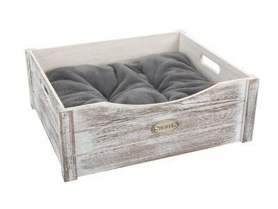 Kattenmand comfortabel kistje met kussen