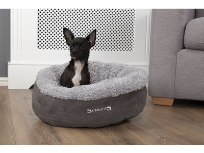 Kattenmand - Comfortabel en Voordelig met Zachte binnenvoering en Imitatie suède buitenvoering - Scruffs Cosy - Zachte binnenvoering en Imitatie suède buitenvoering - Grijs