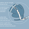 Kurgo Kurgo Direct to Seatbelt Tether - Veiligheidsriem voor Gordelhouder - Klik en klaar - Veilig onderweg - Oranje of Blauw Kurgo Kurgo Direct to Seatbelt Tether - Veiligheidsriem voor Gordelhouder - Klik en klaar - Veilig onderweg - Oranje of Blauw