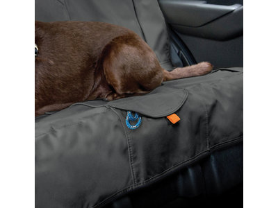 Beschermhoes voor achterbank auto, Waterbestendig - Kurgo Wander - Beige, Zwart of Grijs 140cm breed