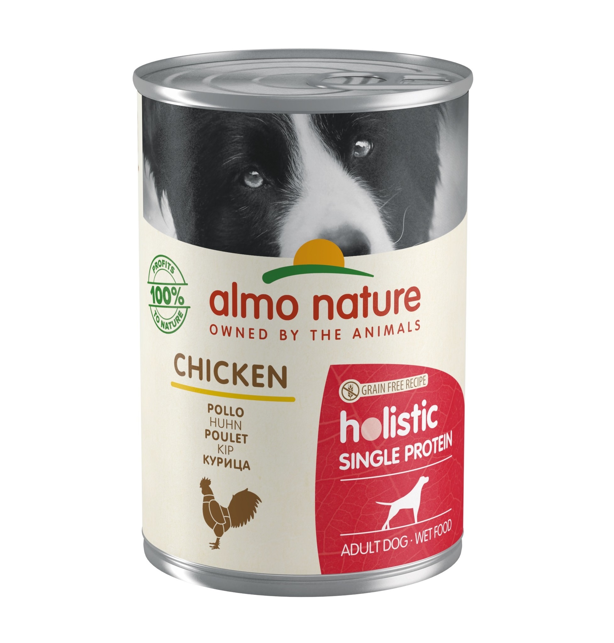 rechtdoor adopteren Guggenheim Museum Almo Nature Hond Holistic Natvoer Single Protein voor Hond - 24 x 400g -  Max&Luna