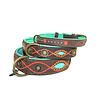 Dog With A Mission Prachtige, Zacht Leren Hondenhalsband met waanzinnig mooi handwerk - Dog with a Mission Joplin - van XXS tot XXL Dog With A Mission Prachtige, Zacht Leren Hondenhalsband met waanzinnig mooi handwerk - Dog with a Mission Joplin - van XXS tot XXL