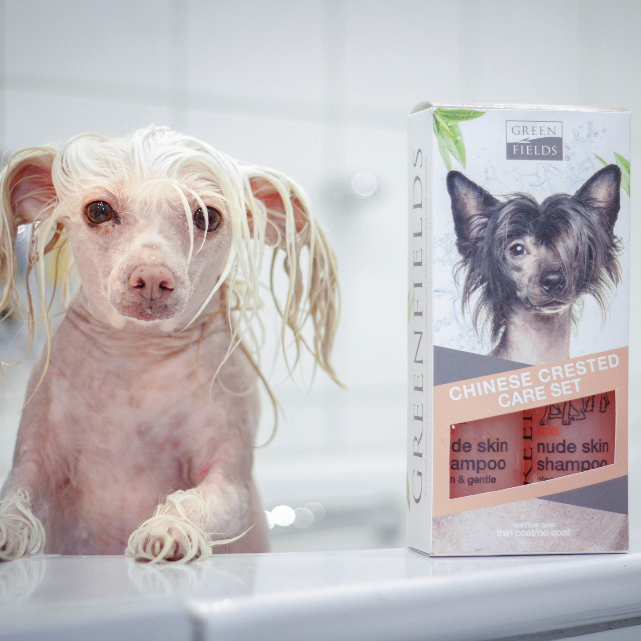 Naakthond Vacht Verzorgingsset Shampoo - Max&Luna