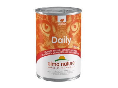 Graanvrij Natvoer voor Katten - Almo Nature Daily Menu - 24 x 400g