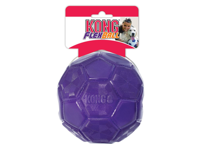 Sterke speelbal voor honden van duurzaam materiaal - Kong Flexball