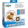 PetSafe PetSafe Staywell® 400 Serie Deluxe Magnetisch kattenluik met magnetische hanger en 4-standenvergrendeling - Voor katten tot 7 kg - Bruin en Wit PetSafe PetSafe Staywell® 400 Serie Deluxe Magnetisch kattenluik met magnetische hanger en 4-standenvergrendeling - Voor katten tot 7 kg - Bruin en Wit