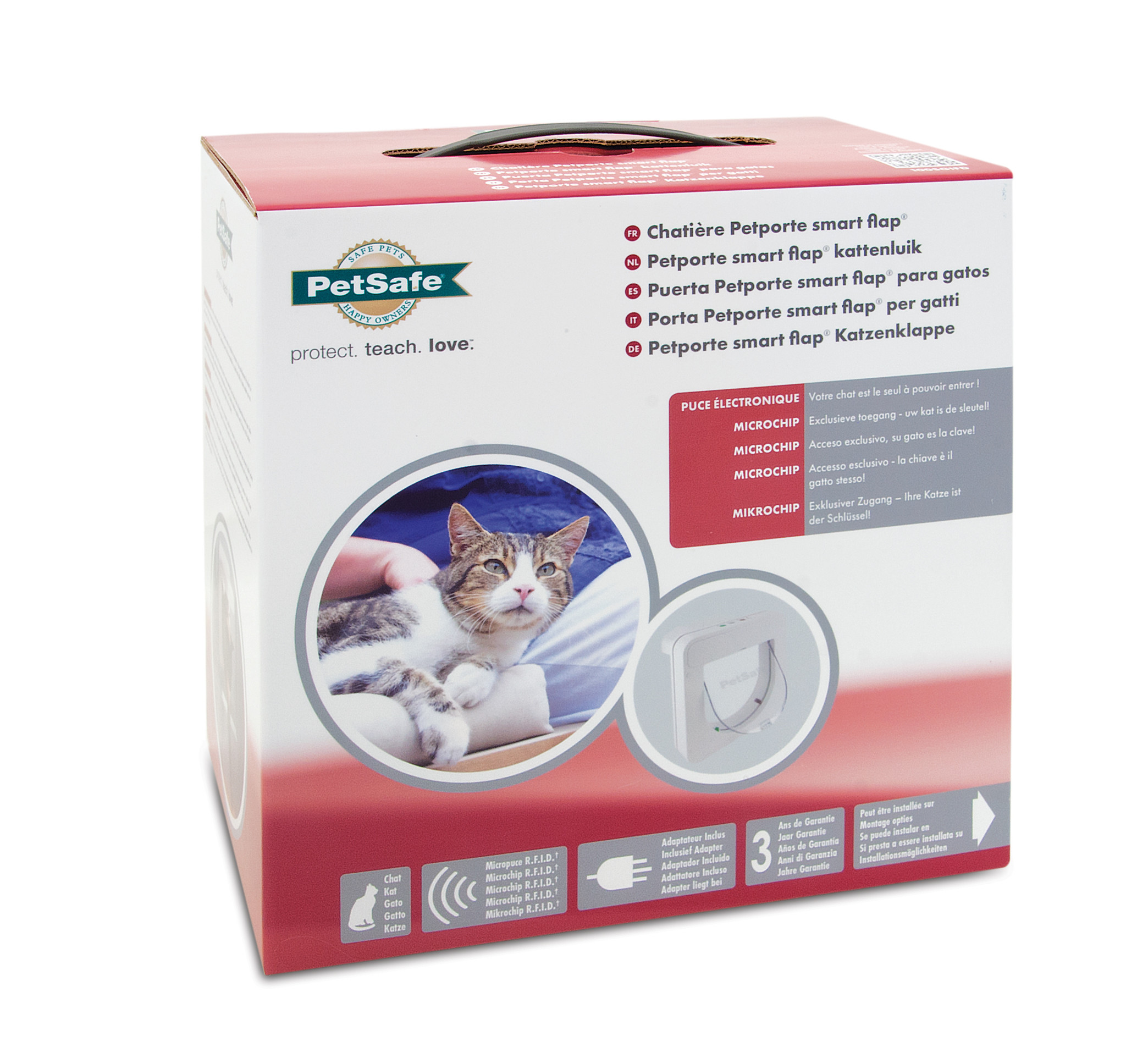 Smelten lens Voornaamwoord Petporte smart flap® kattenluik - Max&Luna