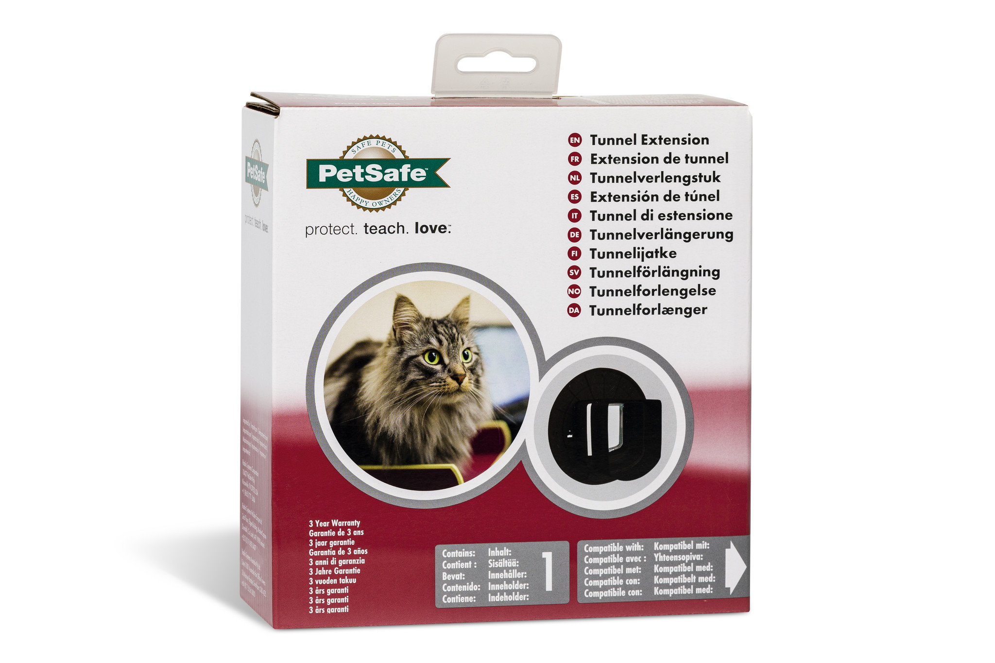 Doorzichtig rommel regeling PetSafe® Tunnel verlengstuk voor Microchip kattenluik - Max&Luna