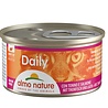 Almo Nature Almo Nature Natvoer voor Katten - Daily Menu Mousse & Blokjes - Glutenvrij - Graanvrij - 24 x 85g Almo Nature Almo Nature Natvoer voor Katten - Daily Menu Mousse & Blokjes - Glutenvrij - Graanvrij - 24 x 85g