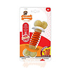 Nylabone Nylabone Extreme kauwbot voor honden - Pro Action met baconsmaak - Voor krachtige kauwers - S/M/XL Nylabone Nylabone Extreme kauwbot voor honden - Pro Action met baconsmaak - Voor krachtige kauwers - S/M/XL
