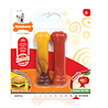 Nylabone Nylabone Extreme Duopack - Kauwbotten voor honden tot 11 kg - Cheeseburger & Appel smaak - Small Nylabone Nylabone Extreme Duopack - Kauwbotten voor honden tot 11 kg - Cheeseburger & Appel smaak - Small