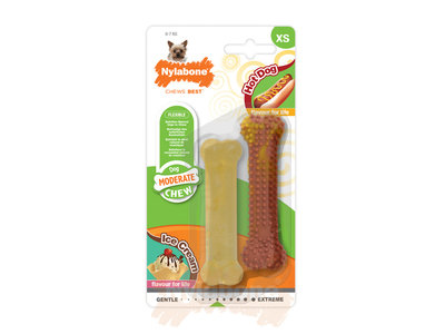 Nylabone Moderate Duopack - X-small
