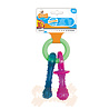 Nylabone Nylabone Puppy Kauwbot - Gekleurde Fopspeen met Baconsmaak - XS Nylabone Nylabone Puppy Kauwbot - Gekleurde Fopspeen met Baconsmaak - XS