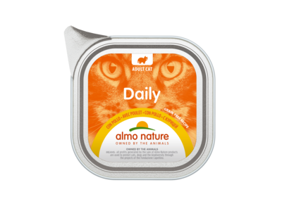 Almo Nature Natvoer voor Katten - Daily Menu Kuipje - 32 x 100g